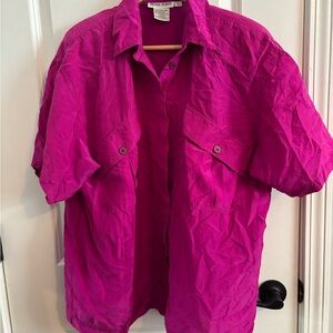 Bobby Jones Magenta Short Sleeve Jacket